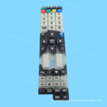 Custom Silk Screen Printing Silicone Rubber Keyboard